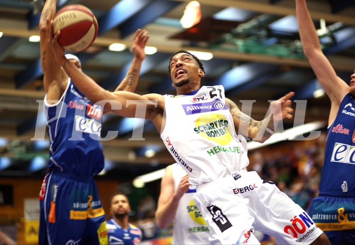 Basketball ABL 2015/16 Grundurchgang 28.Runde Gmunden Swans vs. Kapfenberg Bulls


