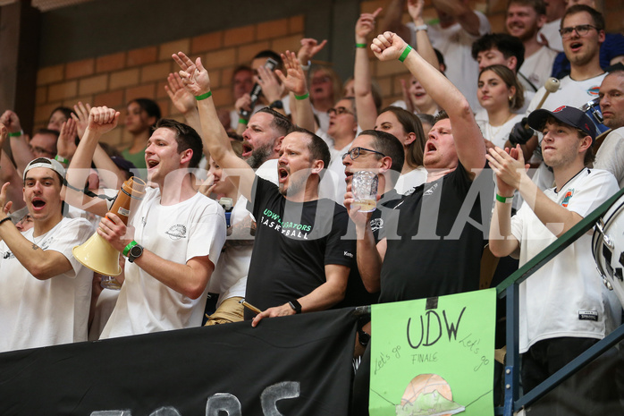 Basketball Zweite Liga 2023/24, Playoff, Finale Spiel 3 Mistelbach Mustangs vs. Union Deutsch Wagram