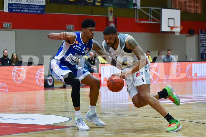 Win2Day Basketball Superliga 2022/23, 9. Plazierungsrunde, Flyers Wels, Oberwart Gunners,
