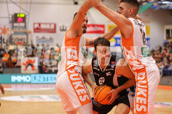 Basketball Superliga 2023/243, Grunddurchgang Spiel 5 Klosterneuburg Dukes vs. Kapfenberg Bulls


