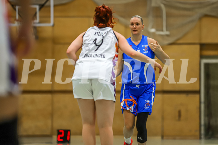 Basketball Damen Superliga 2024/25, Grunddurchgang 03.Runde VIENNA UNITED vs. DBB WELS

