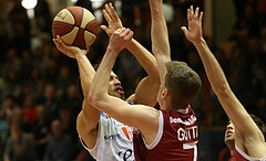 Basketball ABL 2017/18, Grunddurchgang 27.Runde Traiskirchen Lions vs. Kapfenberg Bulls
