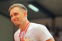 Basketball, Basketball Superliga 2024/25, Playoffs, Finale Spiel 1, Oberwart Gunners vs. BBC Nord Dragonz