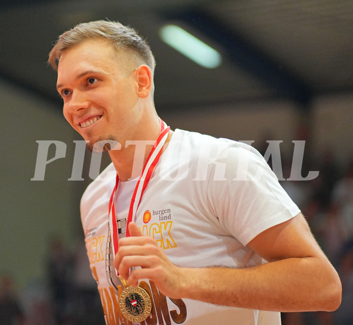 Basketball, Basketball Superliga 2024/25, Playoffs, Finale Spiel 1, Oberwart Gunners vs. BBC Nord Dragonz