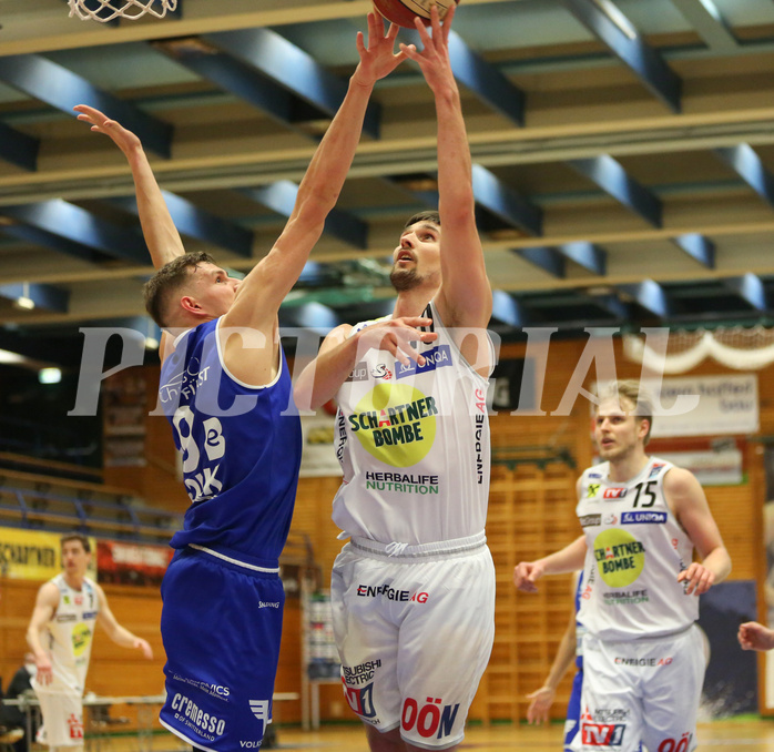 Basketball Superliga 2020/21, 6. Plazierungsrunde Gmunden Swans vs. Oberwart Gunners