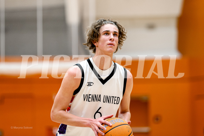 22.03.2025 Österreichischer Basketballverband 2024/25, SLMU19, Vienna United vs. Kapfenberg Bulls 