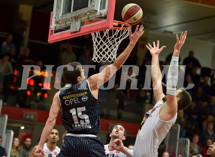 Basketball ABL 2015/16 Grunddurchgang 28.Runde WBC Wels vs Guessing Knights