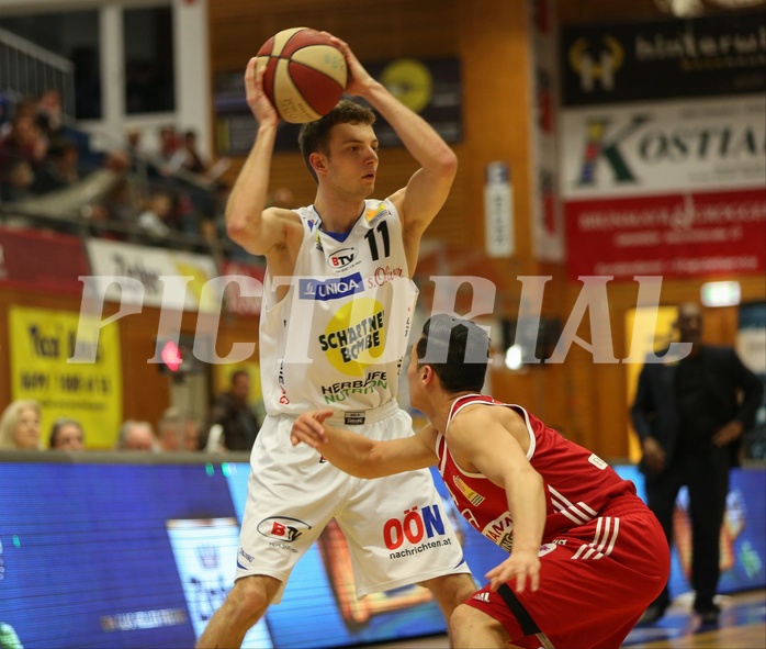 Basketball ABL 2016/17, Grunddurchgang 23.Runde Gmunden Swans vs. BC Vienna


