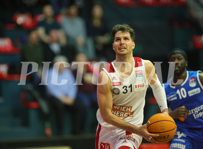 Basketball Superliga 2023/24, Gruunddurchgang 21.Runde BC Vienna vs. Oberwart Gunners
