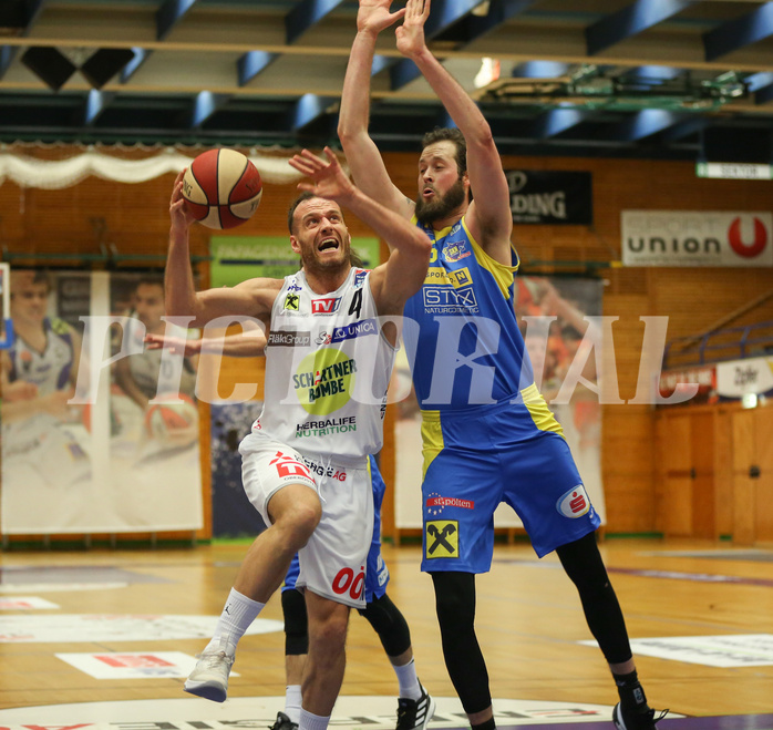 Basketball Superliga 2020/21, 2.Plazierungsrunde Gmunden Swans vs. SKN St.Pölten



