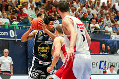 Basketball Superliga 2022/23, Playoff, Finale Spiel 3 Gmunden Swans vs. BC Vienna


