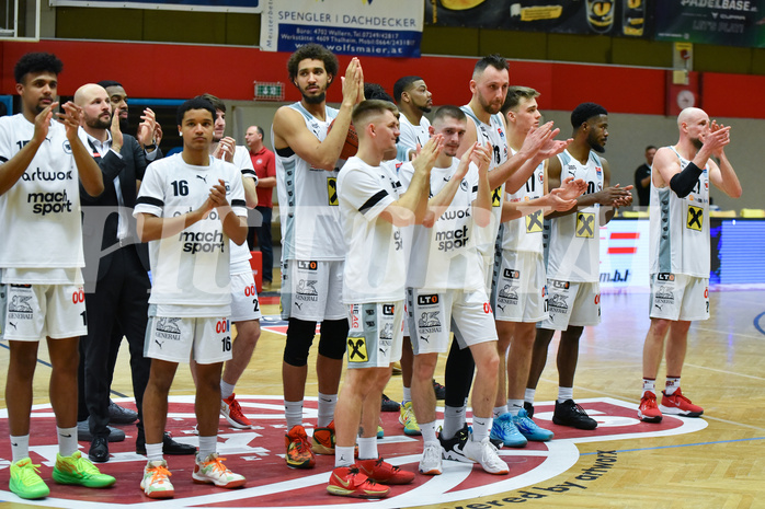 Win2Day Basketball Superliga 2022/23, Grunddurchgang 22.Runde, Flyers Wels vs. BC GGMT Vienna,