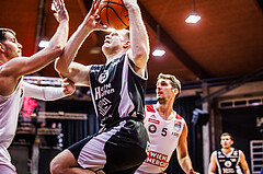 Basketball, win2day Basketball Superliga 2023/24, Grunddurchgang 12.Runde, BC Vienna, Kapfenberg Bulls, Oliver Kretschmer (15)