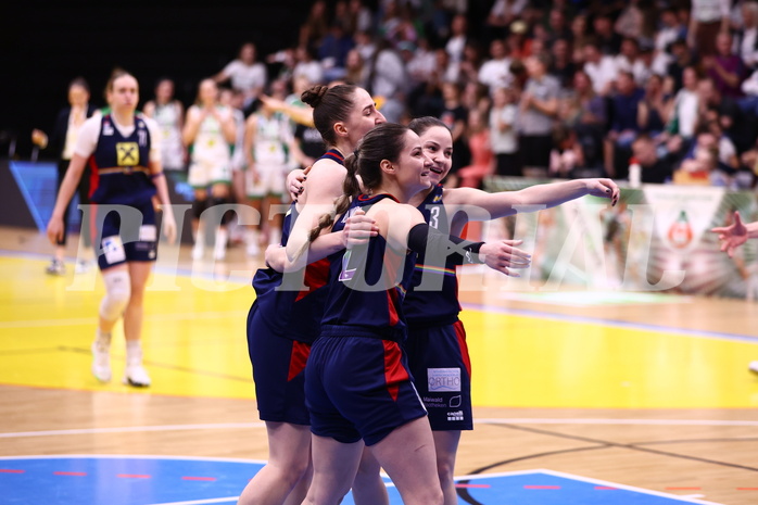 01.04.2024, Graz, Raiffeisen Sportpark, Basketball Damen Superliga 2023/24, Finale, Spiel 2, UBI Holding Graz - SKN St. Pölten Frauen ,  