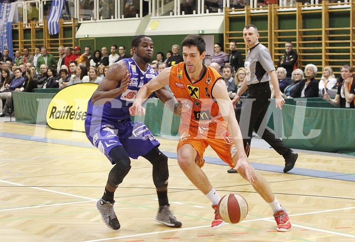 Basketball ABL 2015/16 Grunddurchgang 27.Runde  Fürstenfeld Panthers vs Oberwart Gunners