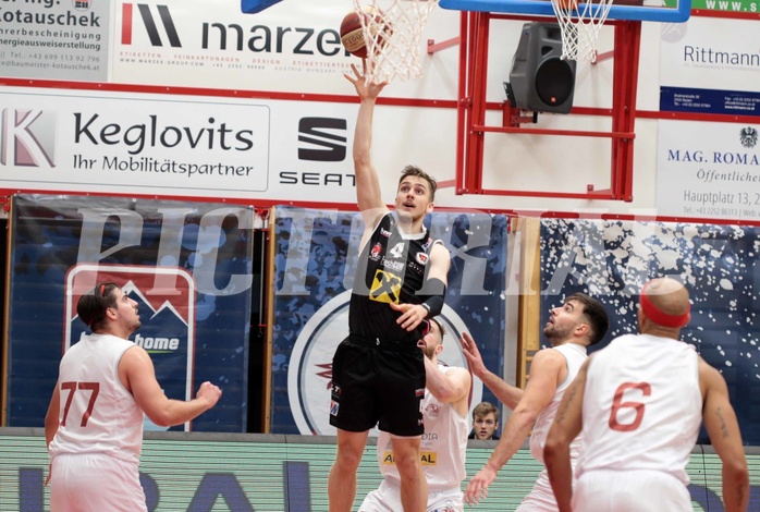 Basketball Superliga 2020/21,  Grunddurchgang 9.Runde, Traiskirchen Lions vs. Oberwart Gunners