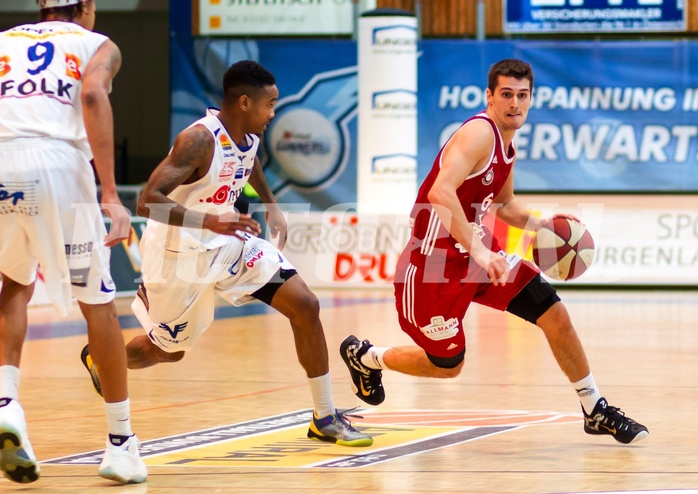 Basketball ABL 2015/16 Grunddurchgang 07.Runde  Oberwart Gunners vs. BC Vienna