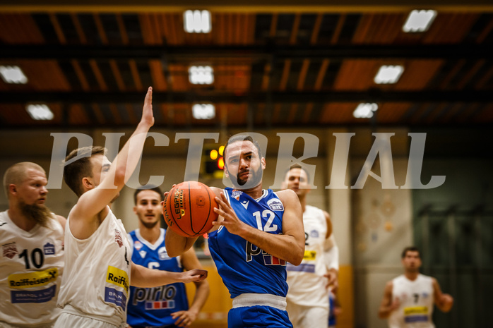 Basketball, Basketball Austria Cup 2021/22, 2. Vorrunde, Mattersburg Rocks, Kufstein Towers, Ignacio Trujillo (12)