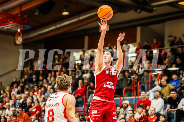 Basketball, win2day Basketball Superliga 2024/25, Grunddurchgang 3.Runde, Traiskirchen Lions, BC Vienna, 