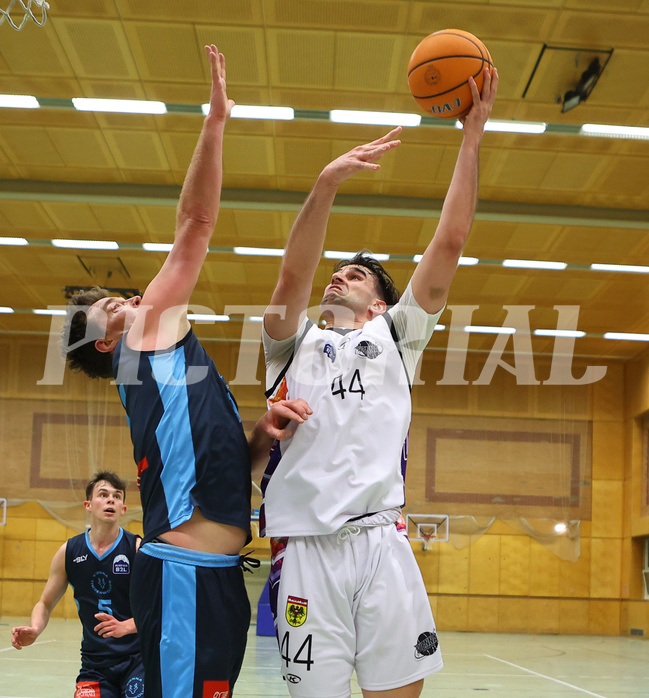 Basketball Zweite Liga 2024/25, Grunddurchgang 22.Runde Vienna United vs. Vienna Timberwolves