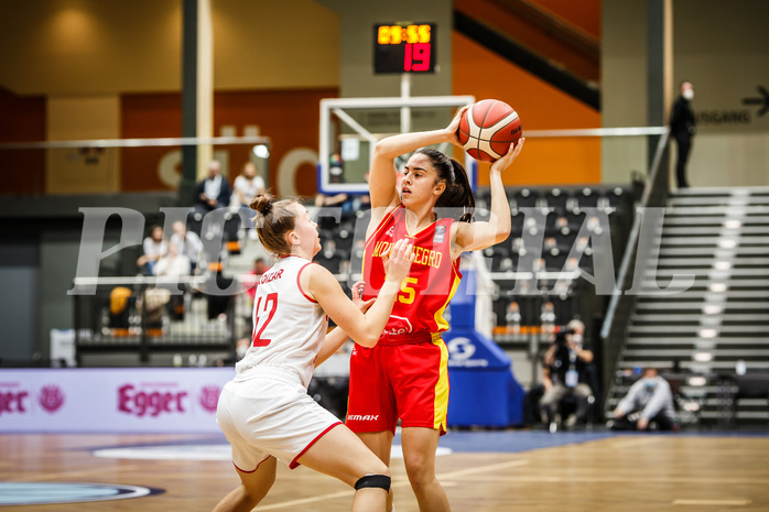 Basketball, FIBA Women´s Eurobasket Qualifiers 2023, , Österreich, Montenegro, Lekovic (25)