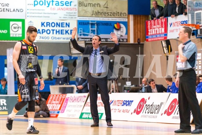 Basketball ABL 2015/16 Grunddurchgang 35.Runde Oberwart Gunners vs. Fürstenfeld Panthers