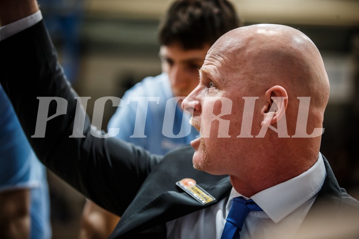 Basketball, ABL 2018/19, Grunddurchgang 25.Runde, Oberwart Gunners, Kapfenberg Bulls, Mike Coffin (Head Coach)