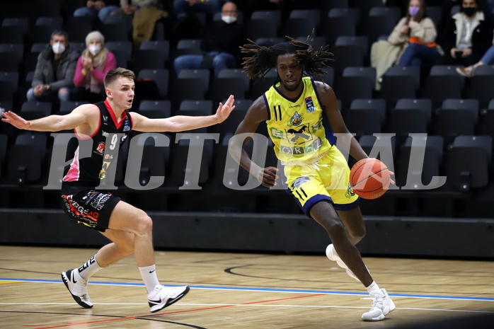 Basketball Superliga 2021/22, Grunddurchgang 13.Runde UBSC Graz vs. Raiffeisen Flyers Wels