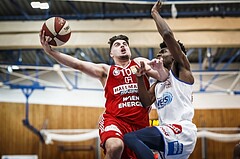 Basketball, ABL 2018/19, Playoff VF Spiel 1, Oberwart Gunners, BC Vienna, Luca Gvozden (10)