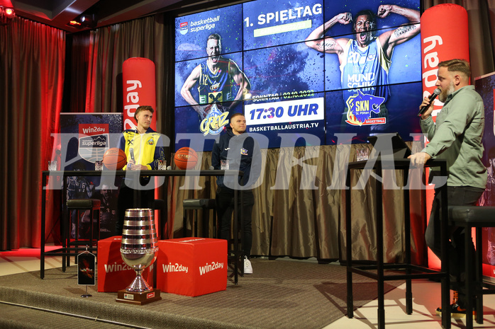 Basketball Pressekonferenz 2022  vs. 


