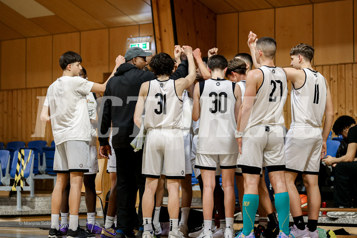 16.02.2025 Österreichischer Basketballverband 2024/25, SLMU16 Basket Flames WAT vs SG Salzkammergut