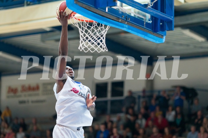 Basketball, ABL 2016/17, Grunddurchgang 2.Runde, Oberwart Gunners, Klosterneuburg Dukes, Cedric Kuakumensah (5)