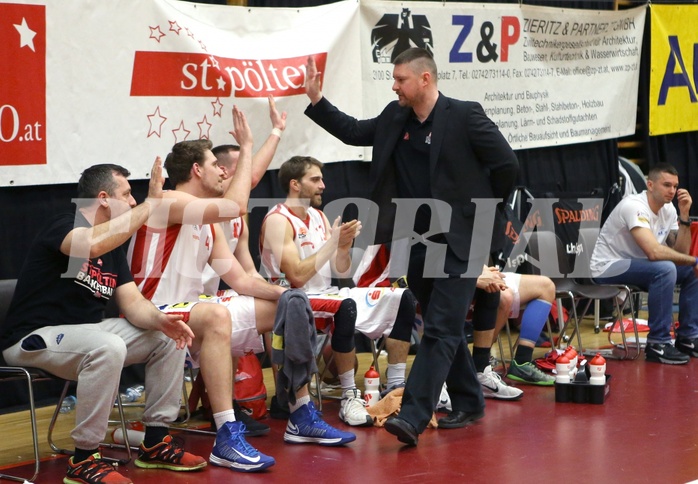 Basketball 2.Bundesliga 2016/17, Grunddurchgang 22.Runde UBC St.Pölten vs. Dornbirn Lions


