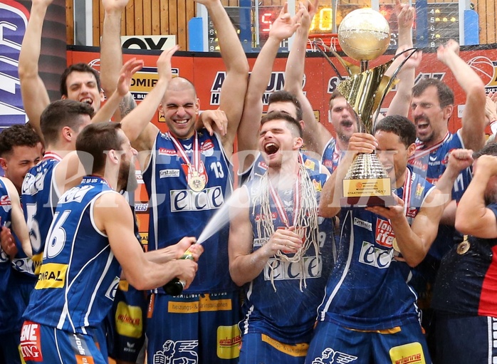 Basketball, ABL 2016/17 Playoff Finale Spiel 5 Oberwart Gunners vs Kapfenberg Bulls