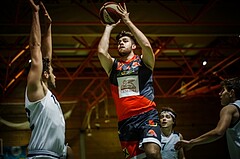 Basketball, 2.Bundesliga, Grunddurchgang 13.Runde, BBC Nord Dragonz, UBC St. Pölten, Dorian Lacic (17)