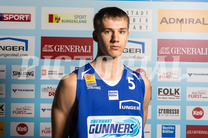 Basketball, ABL 2017/18, Teampictures, Oberwart Gunners, , Jutas Bodo (18)