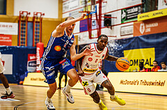 Basketball, win2day Basketball Superliga 2024/25, Grunddurchgang 6.Runde, Traiskirchen Lions, Oberwart Gunners, Cedric Russell (0)