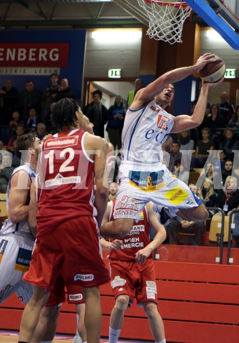 Basketball ABL 2016/17 Grunddurchgang 14. Runde Kapfenberg Bulls vs BC Vienna