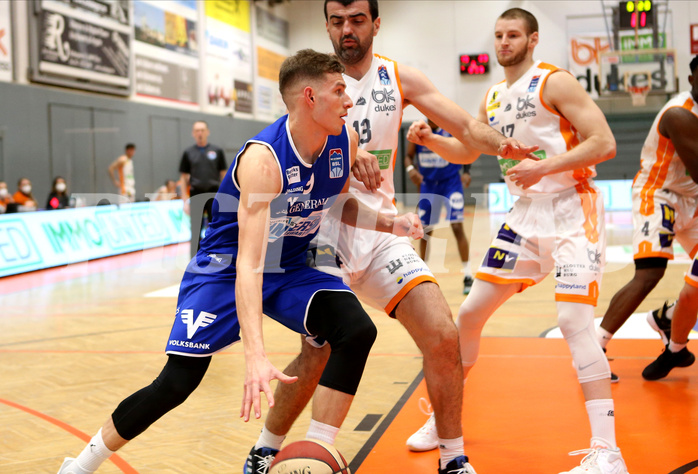 Basketball Superliga 2020/21, 7. Plazierungsrunde Klosterneuburg Dukes vs. Oberwart Gunners


