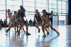 16.03.2025 Österreichischer Basketballverband 2024/25, SLWU14 Basket Flames UNION vs. VKL Vikings Swans