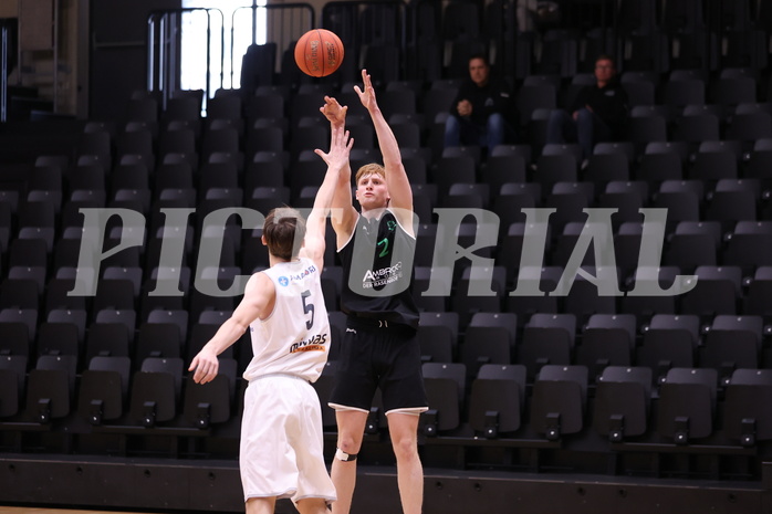 19.02.2023, Graz, Raiffeisen Sportpark Graz, Basketball Zweite Liga 2022/23, Grunddurchgang, Runde 17, Future Team Steiermark vs Union Deutsch Wagram Alligators