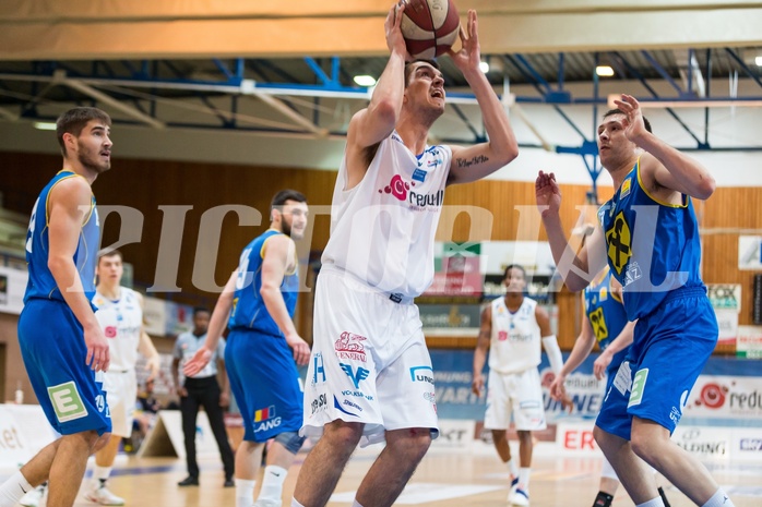 Basketball, ABL 2016/17, CUP VF, Oberwart Gunners, UBSC Graz, Benjamin Blazevic (12)
