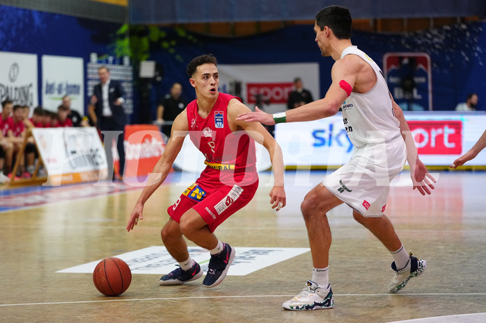 Basketball Superliga 2021/22, Grundduchgang 13.Runde , Kapfenberg  vs. Traiskirchen


