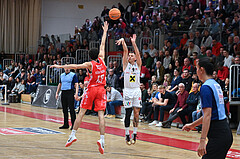 Basketball, Superliga 2024/25, Grunddurchgang 10.Runde, Flyers Wels vs. Traiskirchen Lions,

