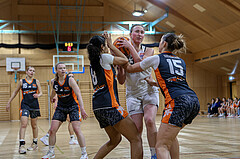 22.02.2025 Österreichischer Basketballverband 2024/25, SLWU19 Basket Flames UNION vs Basket Duchess