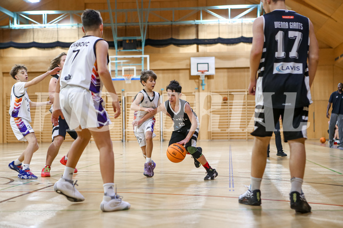 12.01.2025 Österreichischer Basketballverband 2024/25, SLMU14, SU Döbling vs Vienna Giants