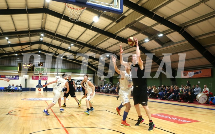 Basketball 2.Bundesliga 2016/17, Grundurchgang 12.Runde D.C. Timberwolves vs. Mistelbach Mustangs


