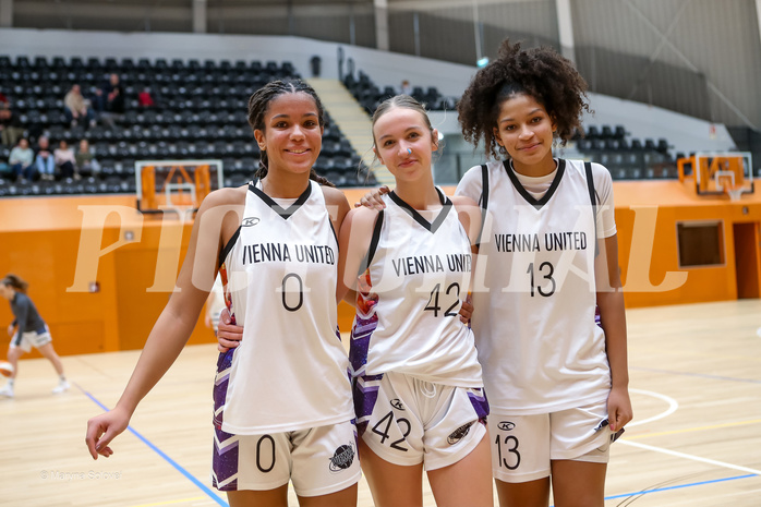 26.01.2025 Österreichischer Basketballverband 2024/25, SLWU19, Vienna United vs. UBI Graz