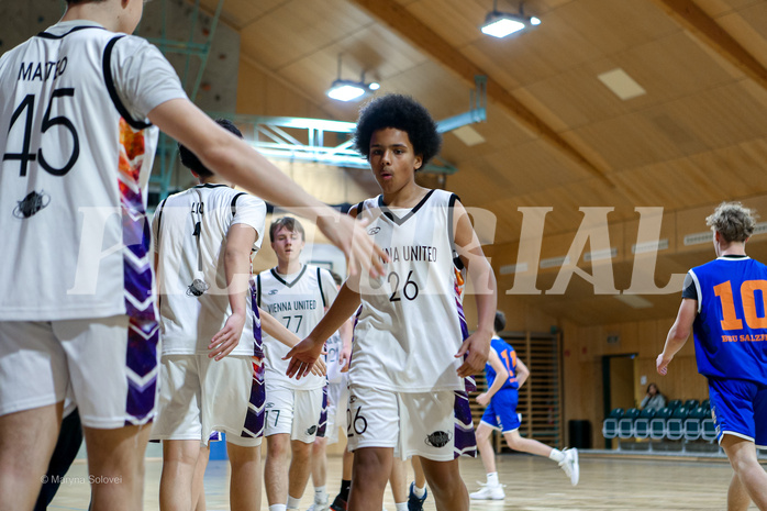 06.04.2025 Österreichischer Basketballverband 2024/25, SLMU16, Post SV Wien vs. BBU Salzburg