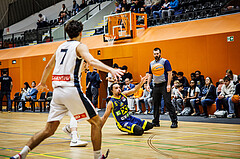 Basketball, Basketball Zweite Liga 2024/25, Grunddurchgang 17.Runde, Vienna Timberwolves, Future Team Steiermark, Nikhil Sacher (6)